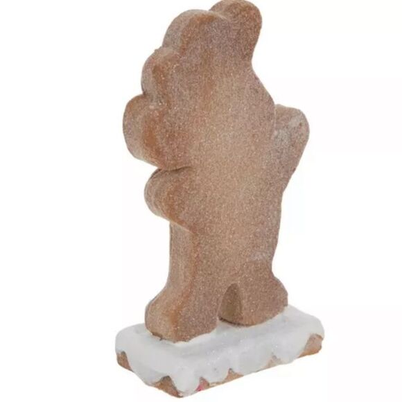 Glitter Gingerbread Cookie With Pink Lollipop - Picture 4 of 4